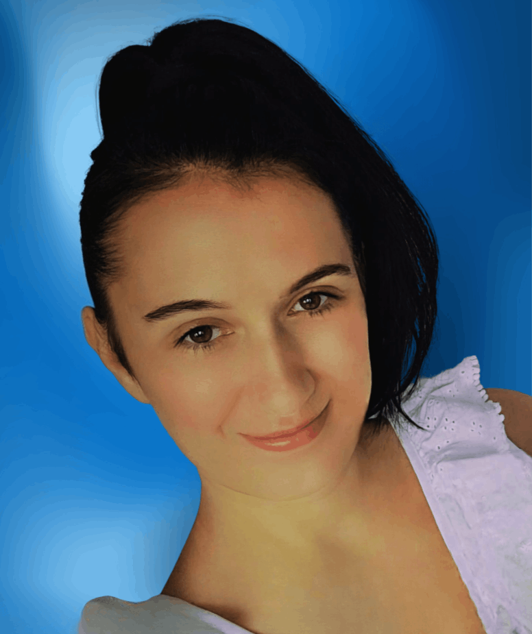 Obrazek z autorką artykułów na blogu